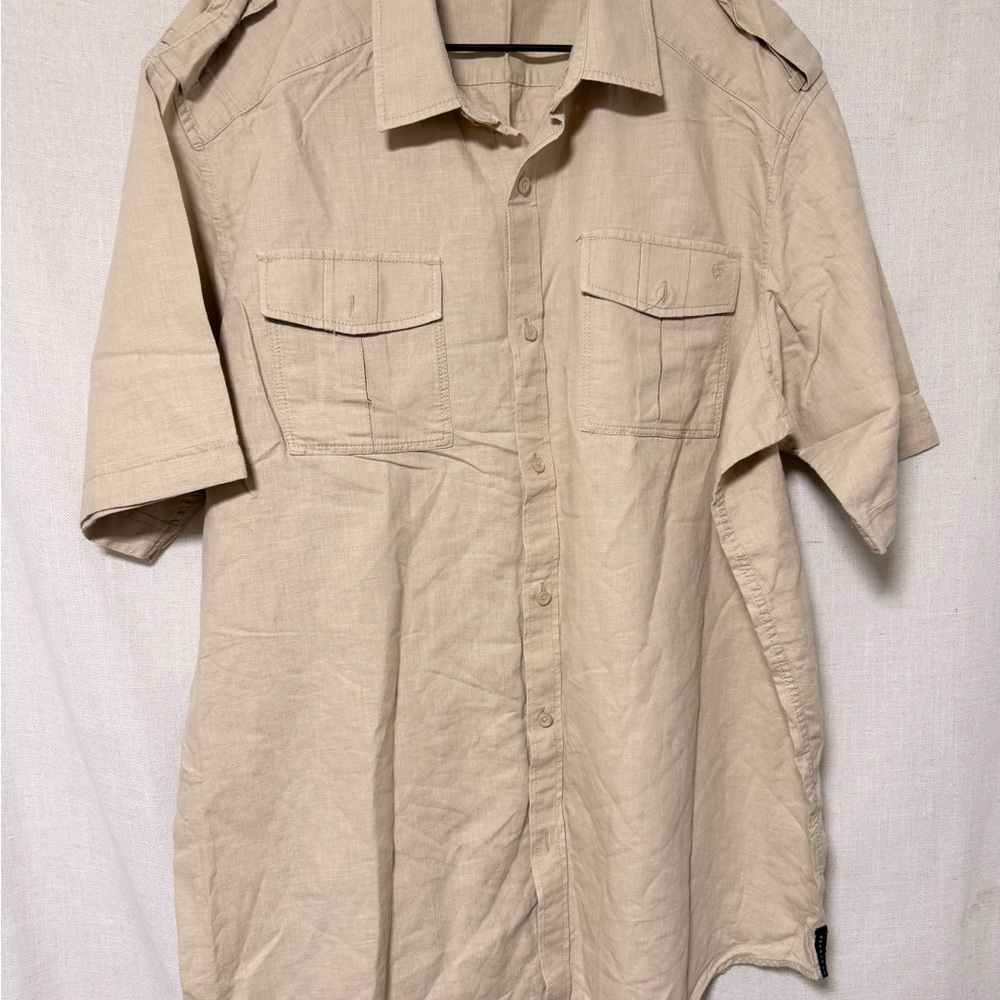 Sean John Tan Short Sleeve Shirt